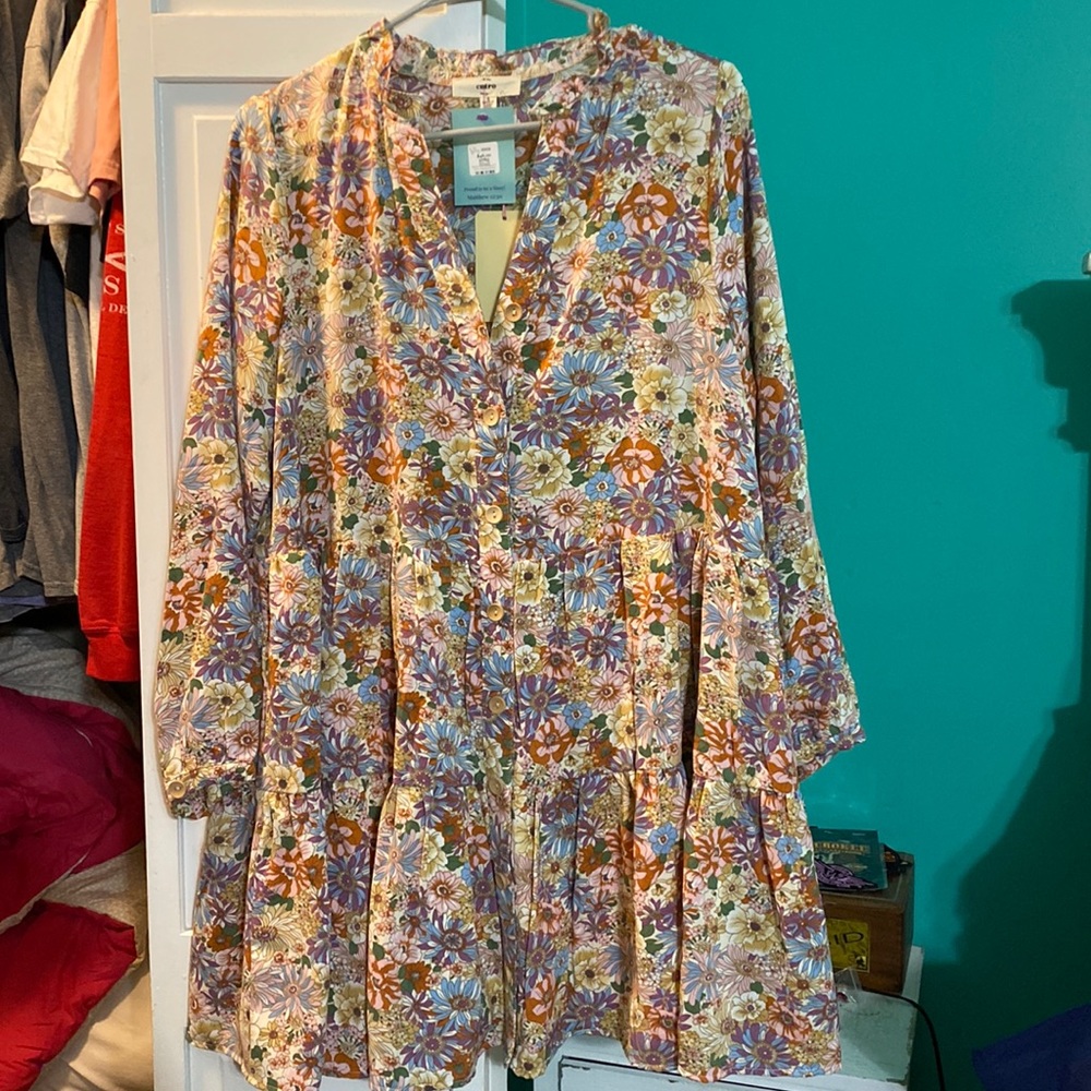 NEW Entro Boutique floral dress